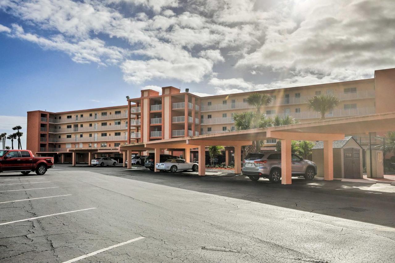 Oceanfront Cocoa Beach Condo With View Walk To Pier Dış mekan fotoğraf