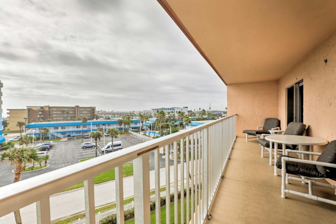 Oceanfront Cocoa Beach Condo With View Walk To Pier Dış mekan fotoğraf